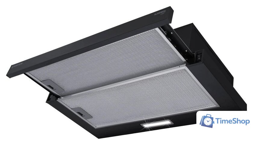 Кухонная вытяжка Meferi SLIDEBOX60BK Light - Изображение №2 — Интернет-магазин Time-Shop