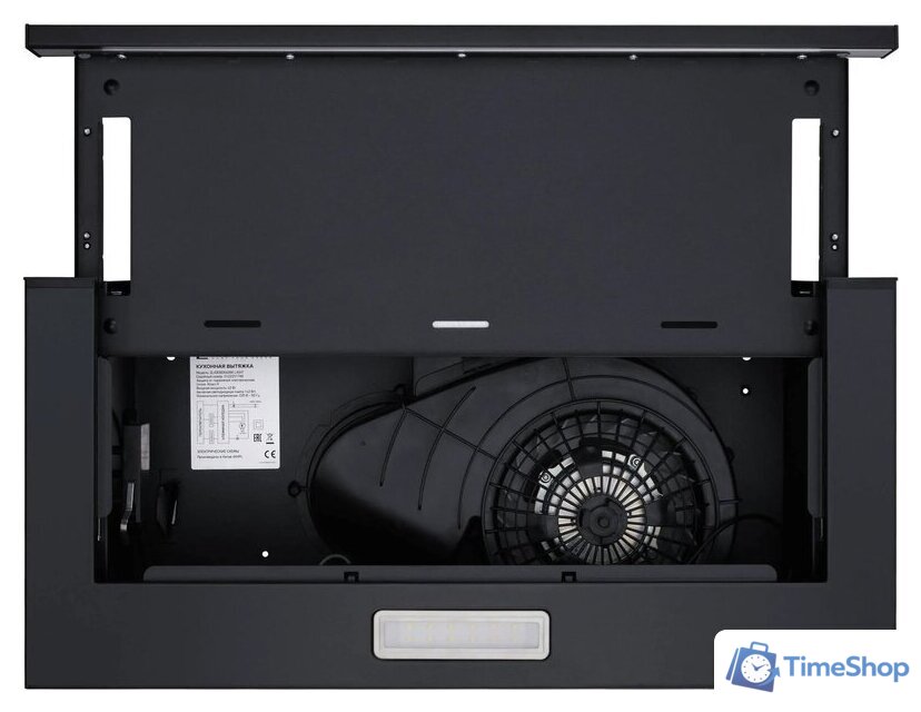 Кухонная вытяжка Meferi SLIDEBOX60BK Light - Изображение №5 — Интернет-магазин Time-Shop