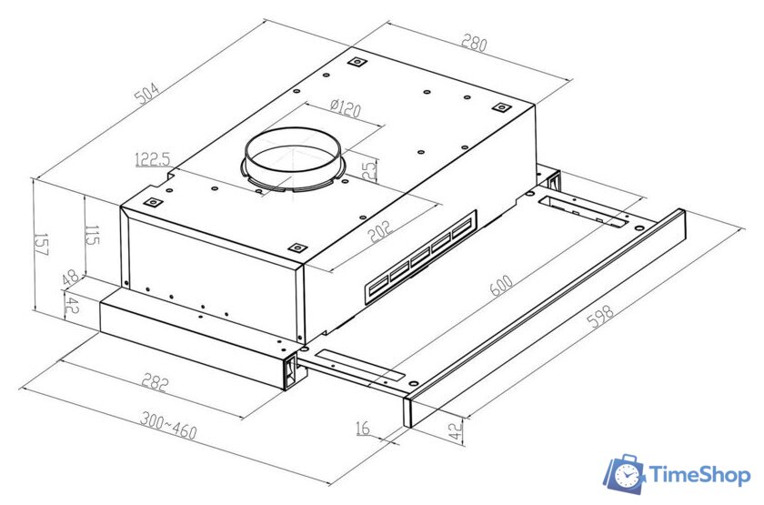 Кухонная вытяжка Meferi SLIDEBOX60BK Light - Изображение №18 — Интернет-магазин Time-Shop