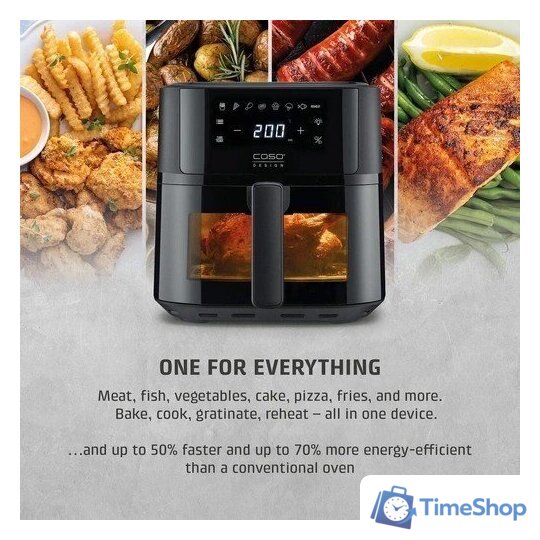 Аэрогриль (аэрофритюрница) CASO AirFry 6.0 - Изображение №5 — Интернет-магазин Time-Shop
