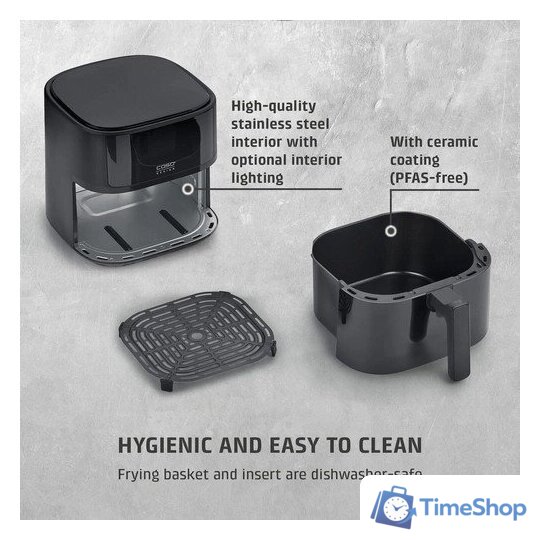 Аэрогриль (аэрофритюрница) CASO AirFry 6.0 - Изображение №8 — Интернет-магазин Time-Shop