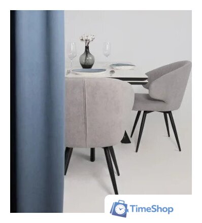 Стул Мамадома ROB-R1 360 (b22 Grey Lux/черный) - Изображение №3 — Интернет-магазин Time-Shop