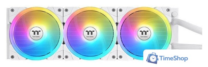 Система жидкостного охлаждения для процессора Thermaltake MAGFloe 360 Ultra ARGB Sync Snow Edition CL-W433-PL12SW-A - Изображение №4 — Интернет-магазин Time-Shop