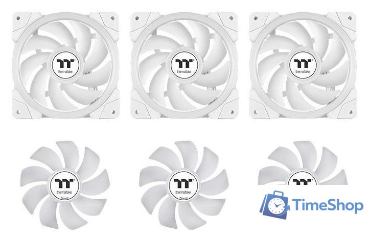 Система жидкостного охлаждения для процессора Thermaltake MAGFloe 360 Ultra ARGB Sync Snow Edition CL-W433-PL12SW-A - Изображение №5 — Интернет-магазин Time-Shop