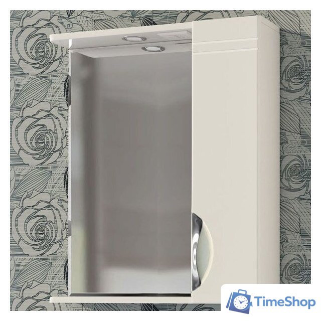  Vigo Шкаф с зеркалом Callao 60 (с подсветкой, правый) - Изображение №1 — Интернет-магазин Time-Shop