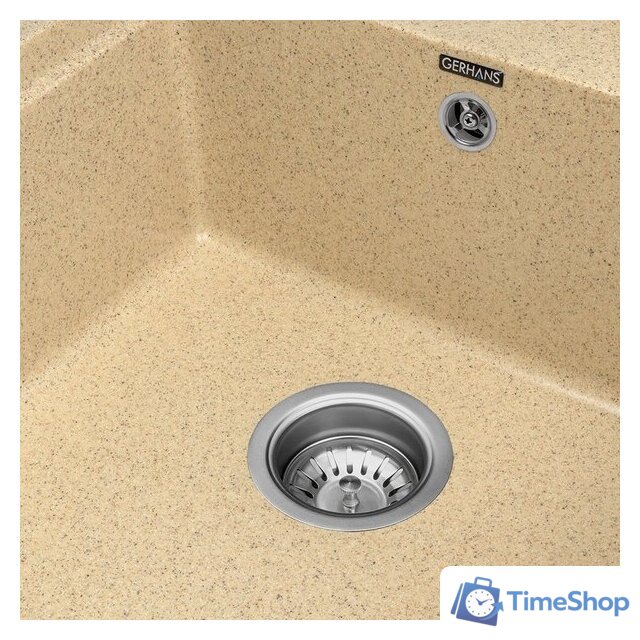 Кухонная мойка Gerhans B28 (песочный) - Изображение №5 — Интернет-магазин Time-Shop
