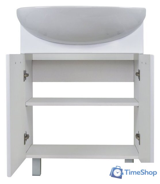  Doratiz Тумба Вега 60 под умывальник Балтика 60 (белый) - Изображение №4 — Интернет-магазин Time-Shop