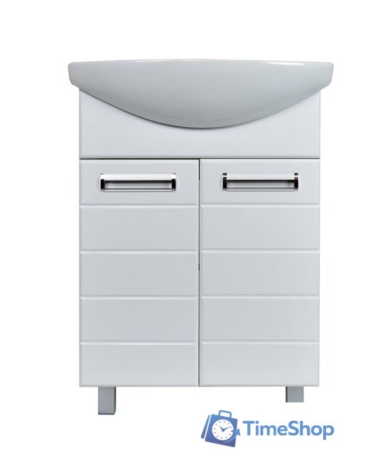  Doratiz Тумба Вега 60 под умывальник Балтика 60 (белый) - Изображение №2 — Интернет-магазин Time-Shop