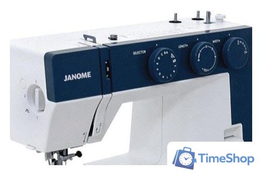 Электромеханическая швейная машина Janome 1522BL - Изображение №5 — Интернет-магазин Time-Shop