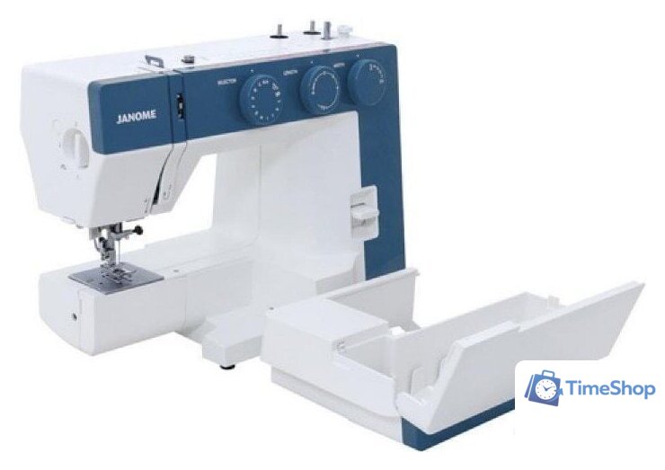 Электромеханическая швейная машина Janome 1522BL - Изображение №4 — Интернет-магазин Time-Shop