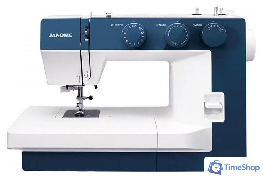 Электромеханическая швейная машина Janome 1522BL - Изображение №1 — Интернет-магазин Time-Shop