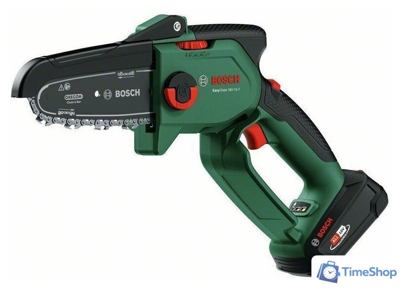 Аккумуляторная пила Bosch EasyChain 18V-15-7 06008B8900 (с 1-им АКБ) - Изображение №1 — Интернет-магазин Time-Shop