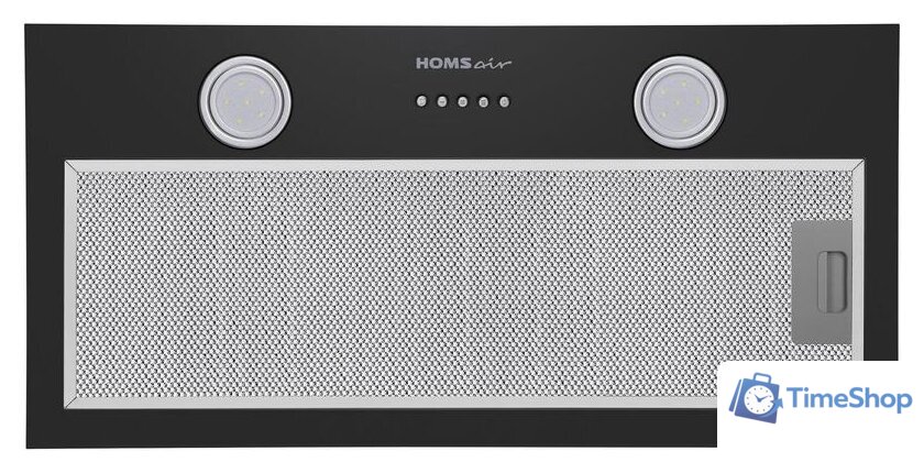 Кухонная вытяжка HOMSair Fleet 60 (черный) - Изображение №2 — Интернет-магазин Time-Shop