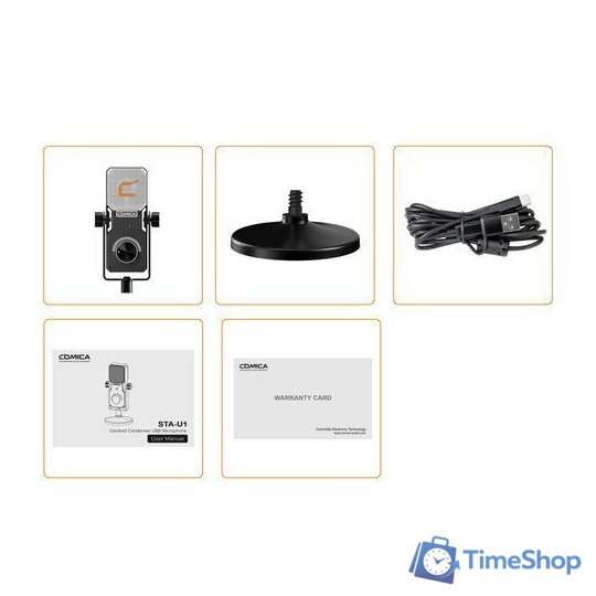 Проводной микрофон Comica STA-U1 - Изображение №14 — Интернет-магазин Time-Shop