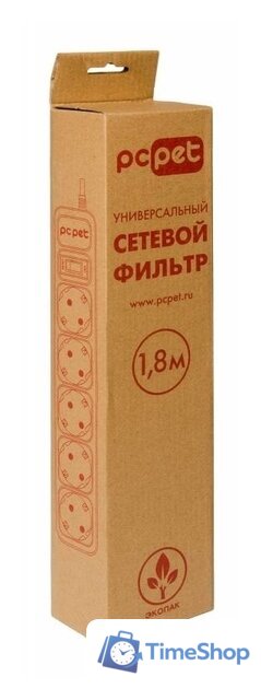 Сетевой фильтр PC Pet AP01006-5-G - Изображение №3 — Интернет-магазин Time-Shop