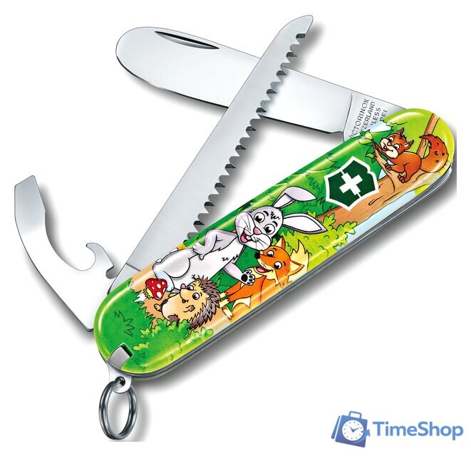 Мультитул Victorinox My First Victorinox Rabbit Edition 0.2373.E2 - Изображение №1 — Интернет-магазин Time-Shop