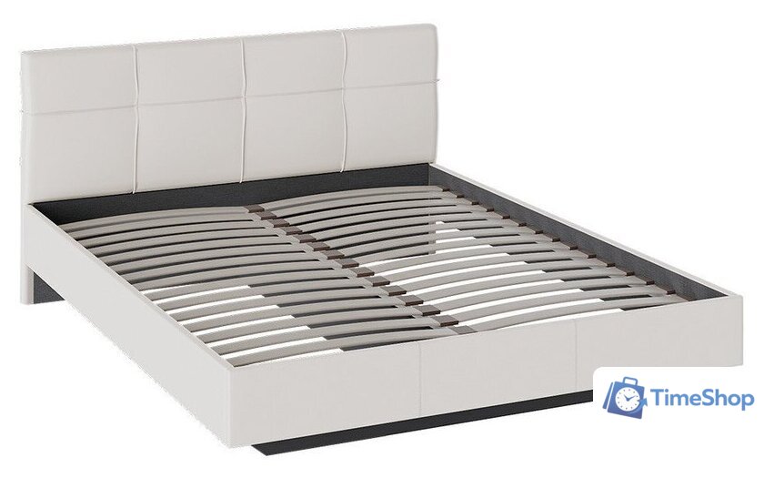 Кровать Трия Элис тип 1 с мягкой обивкой 160x200 (белый) - Изображение №1 — Интернет-магазин Time-Shop