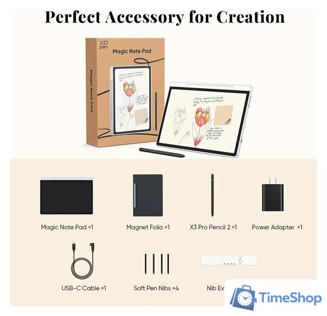Графический компьютер XP-Pen Magic Note Pad - Изображение №8 — Интернет-магазин Time-Shop