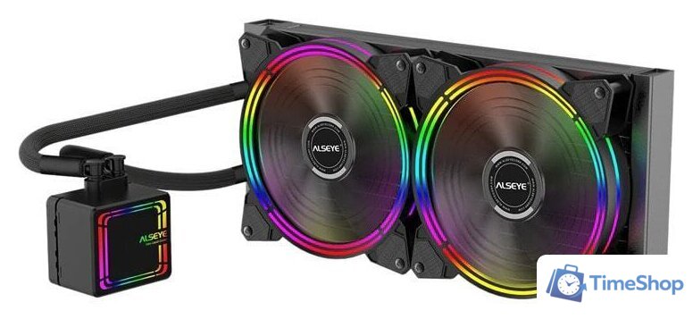 Система жидкостного охлаждения для процессора ALSEYE H280 - Изображение №2 — Интернет-магазин Time-Shop