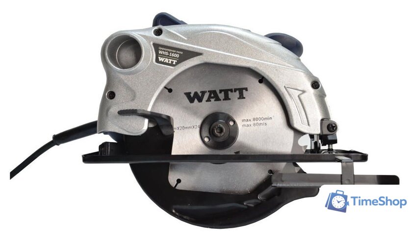 Дисковая (циркулярная) пила WATT WHS-1600 6.016.185.00 - Изображение №2 — Интернет-магазин Time-Shop