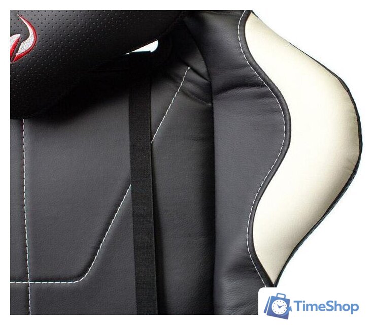 Игровое (геймерское) кресло Zombie Viking 5 Aero (черный/белый) - Изображение №8 — Интернет-магазин Time-Shop