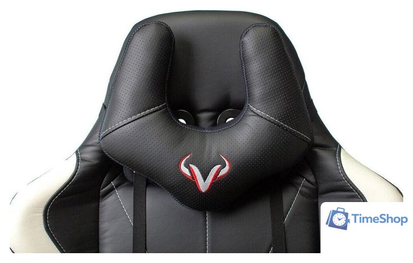 Игровое (геймерское) кресло Zombie Viking 5 Aero (черный/белый) - Изображение №7 — Интернет-магазин Time-Shop