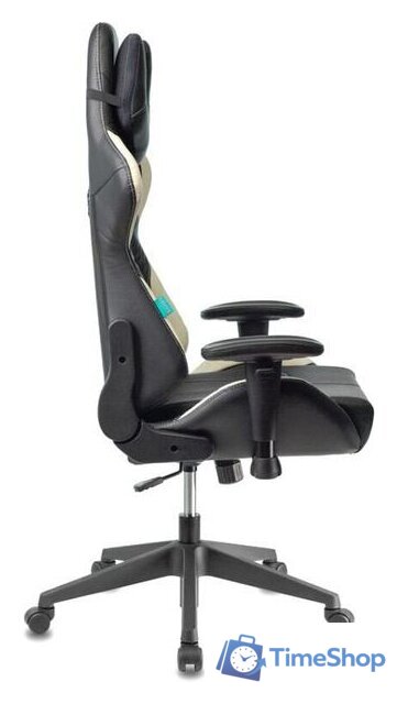 Игровое (геймерское) кресло Zombie Viking 5 Aero (черный/белый) - Изображение №3 — Интернет-магазин Time-Shop