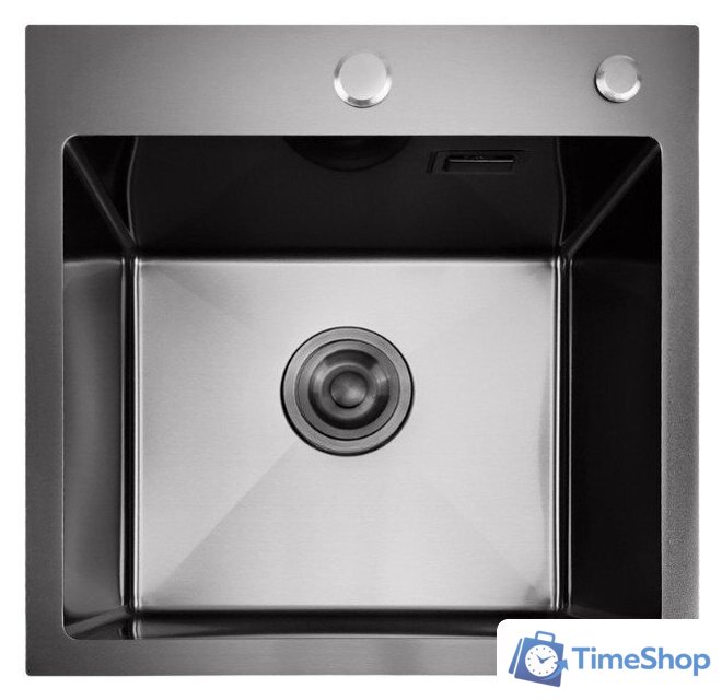 Кухонная мойка Stellar E4444NB (нано черный) - Изображение №5 — Интернет-магазин Time-Shop