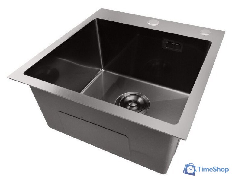 Кухонная мойка Stellar E4444NB (нано черный) - Изображение №6 — Интернет-магазин Time-Shop