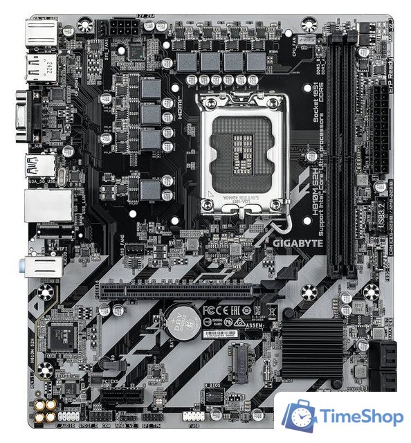 Материнская плата Gigabyte H810M S2H - Изображение №1 — Интернет-магазин Time-Shop