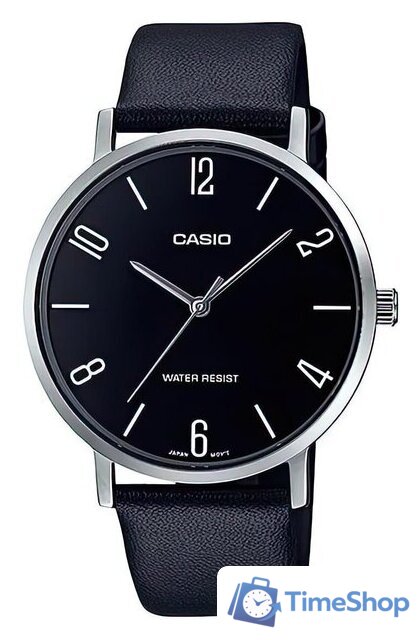 Наручные часы Casio MTP-VT01L-1B2 - Изображение №1 — Интернет-магазин Time-Shop