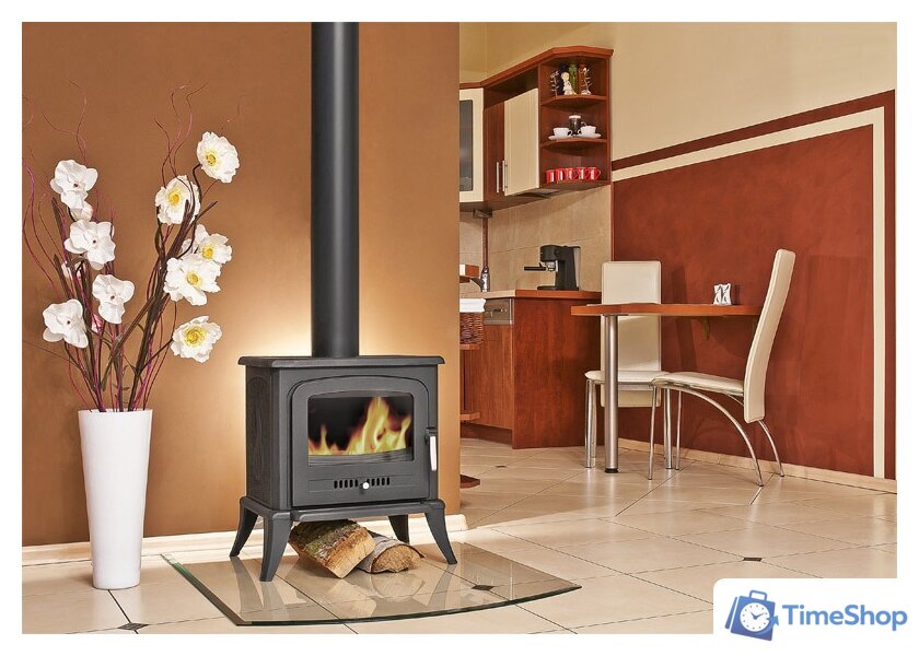 Свободностоящая печь-камин Kratki Koza K7 - Изображение №3 — Интернет-магазин Time-Shop