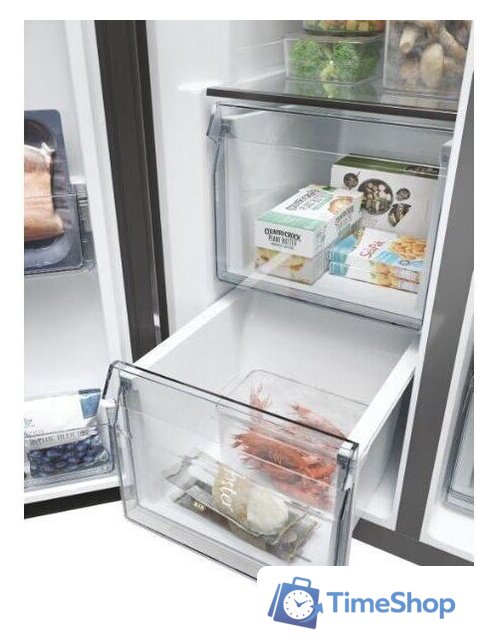 Холодильник side by side Haier HSW59F18DIMM - Изображение №10 — Интернет-магазин Time-Shop