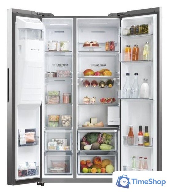 Холодильник side by side Haier HSW59F18DIMM - Изображение №21 — Интернет-магазин Time-Shop