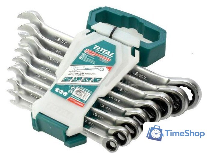 Набор ключей Total THT102RK086 (8 предметов) - Изображение №2 — Интернет-магазин Time-Shop