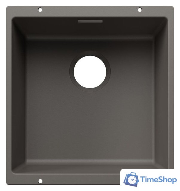 Кухонная мойка Blanco Subline 400-U Coloured Components 527787 (вулканический серый) - Изображение №1 — Интернет-магазин Time-Shop