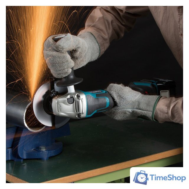 Угловая шлифмашина Makita DGA508RME (с 2-мя АКБ, кейс) - Изображение №2 — Интернет-магазин Time-Shop