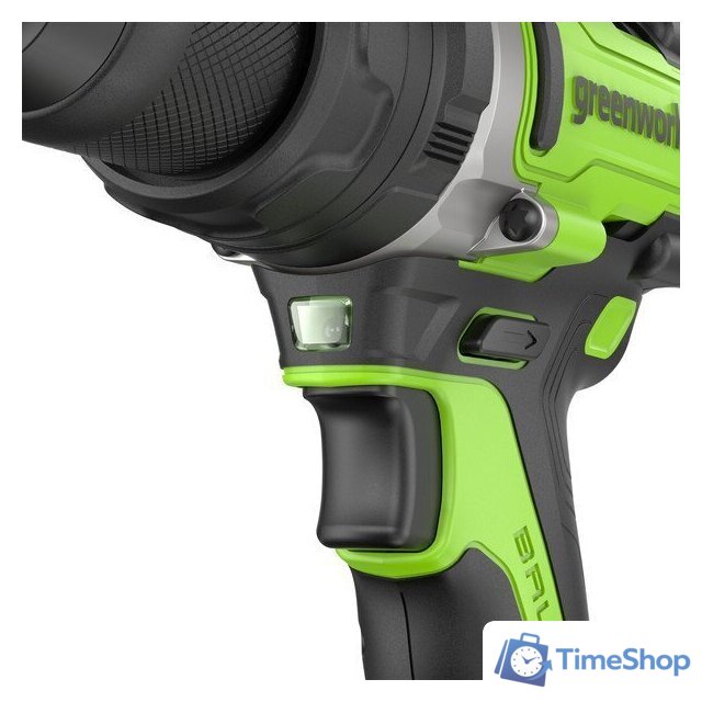 Ударная дрель-шуруповерт Greenworks GD24DD140 3707607CUB (с 1-им АКБ) - Изображение №13 — Интернет-магазин Time-Shop
