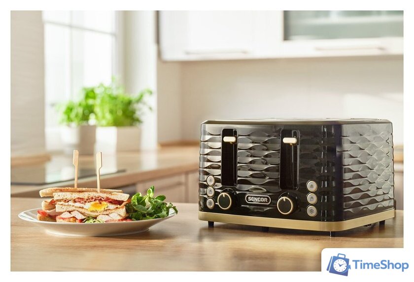 Тостер Sencor STS 7551BK - Изображение №7 — Интернет-магазин Time-Shop