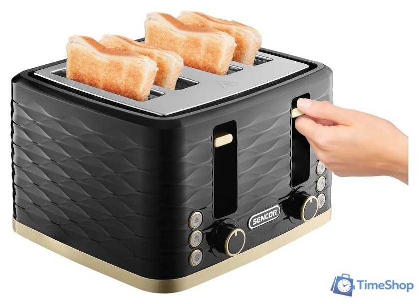 Тостер Sencor STS 7551BK - Изображение №2 — Интернет-магазин Time-Shop