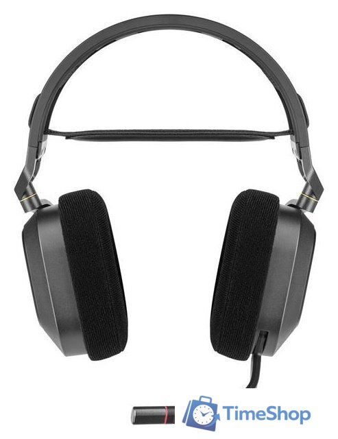 Наушники Corsair HS80 RGB Wireless (черный) - Изображение №2 — Интернет-магазин Time-Shop