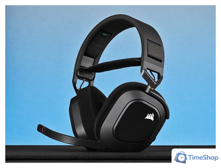 Наушники Corsair HS80 RGB Wireless (черный) - Изображение №11 — Интернет-магазин Time-Shop
