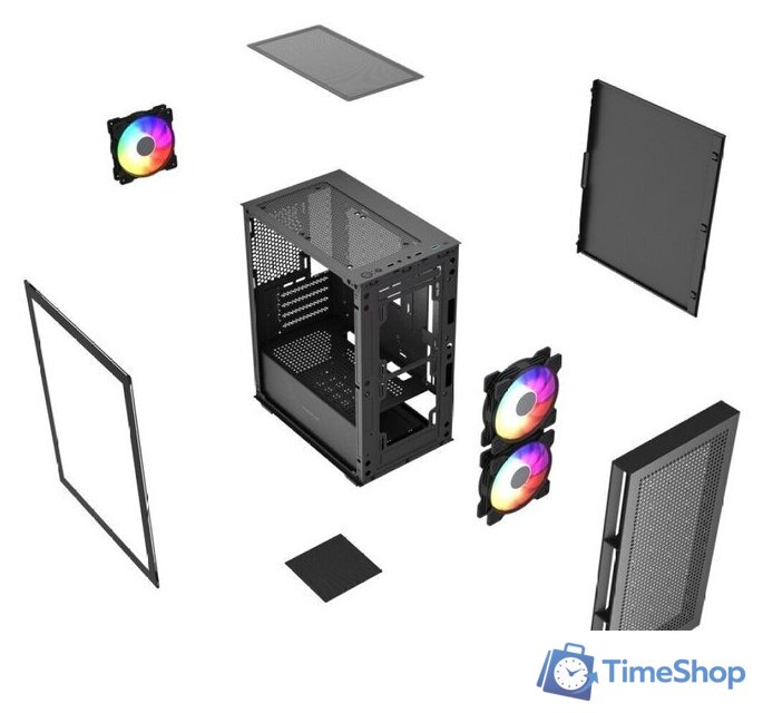 Корпус Powercase Mistral SM05 ARGB CMMSM05B-A3 - Изображение №7 — Интернет-магазин Time-Shop