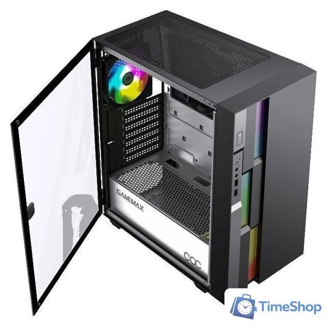 Корпус GameMax Brufen C3 (черный/серый) - Изображение №4 — Интернет-магазин Time-Shop