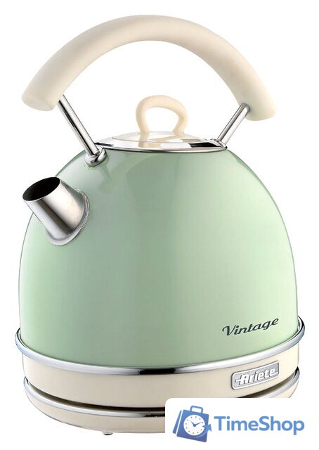 Электрический чайник Ariete 2877/04 Green Vintage - Изображение №1 — Интернет-магазин Time-Shop