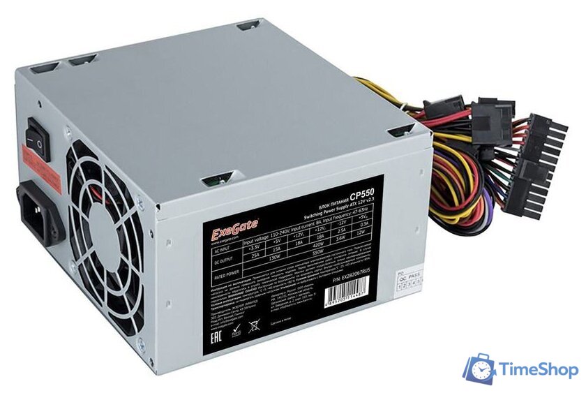 Блок питания ExeGate CP500 EX219457RUS-S - Изображение №1 — Интернет-магазин Time-Shop