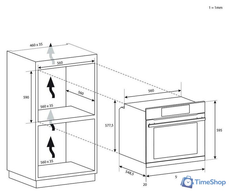 Электрический духовой шкаф Candy FACDIZ600L - Изображение №16 — Интернет-магазин Time-Shop