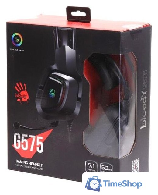 Наушники A4Tech Bloody G575 (черный) - Изображение №9 — Интернет-магазин Time-Shop