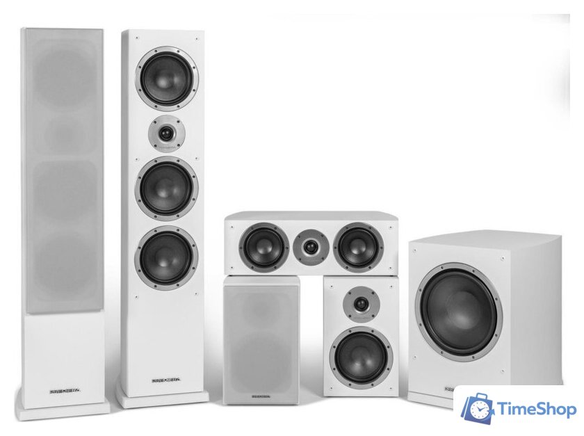 Полочная акустика Premiera DS-521C (белый) - Изображение №5 — Интернет-магазин Time-Shop