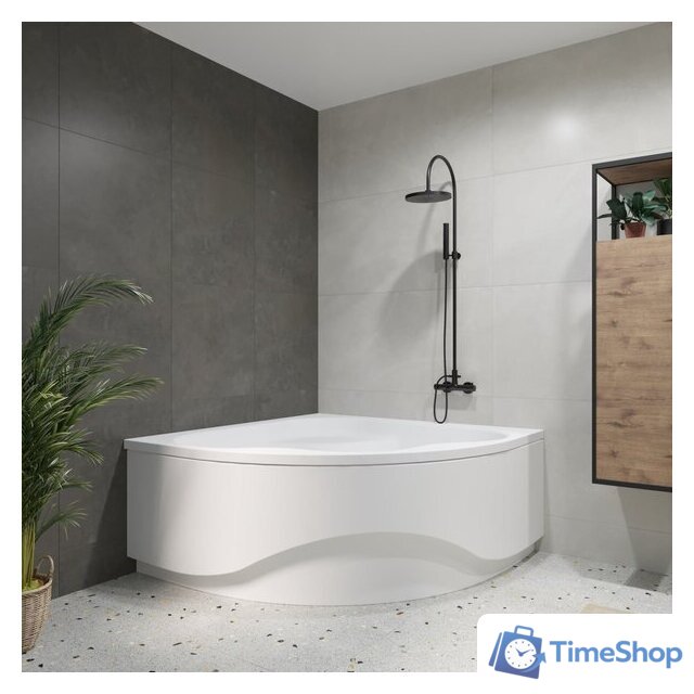 Ванна Lauter Majestica 140x140 21040140 (с каркасом и лицевым экраном) - Изображение №2 — Интернет-магазин Time-Shop